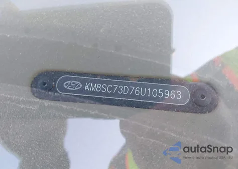 2006 Hyundai Santa Fe Gls z USA, uszkodzony, nr VIN KM8SC73D76U105963